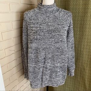 BDG UO Oversized Boxy Gray Slouchy Chunky Sweater